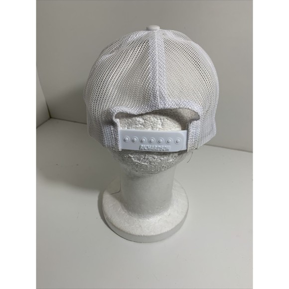 TNT turner Network Television White Mesh Trucker Cap Hat One Size Snapback - Picture 5 of 12